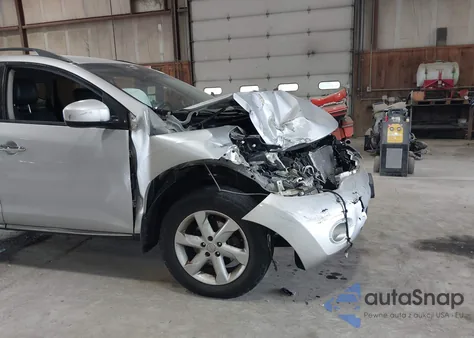 2009 Nissan Murano Sl z USA, uszkodzony, nr VIN JN8AZ18W89W152986